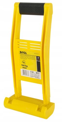 UCHWYT DO TRANSPORTU PŁYT G/K DO PRZENOSZENIA PŁYT,PANELI 100kg DREL na Arena.pl