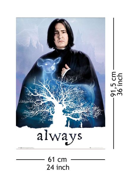 Harry Potter Snape Always - plakat 61x91,5 cm zdjęcie 5