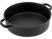 patelnia żeliwna grillowa głęboka 28cm - yg-20141