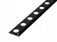 PROFIL ALUMINIOWY LICOWY CZARNY MAT 12 mm x 270 cm