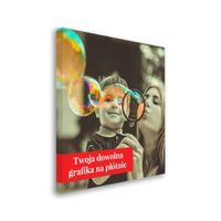 FOTO OBRAZ na płótnie z twojego zdjęcia 80x80 cm
