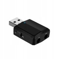 ODBIORNIK DŹWIĘKU ADAPTER BLUETOOTH BT USB + AUX MINIJACK ODBIORNIK MP3