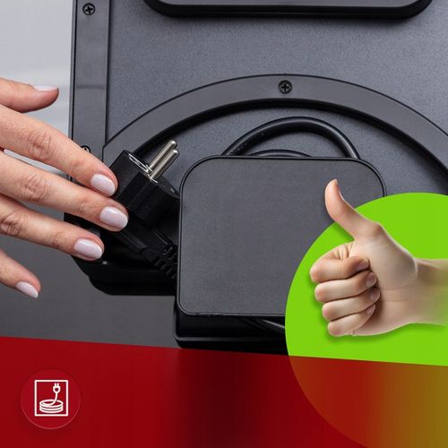 Gofrownica MPM mocna czarna 2 duże gofry MPM MGO-41/C 1600W na Arena.pl