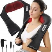 Masażer SHIATSU PRO do Masażu Ciała Pleców Karku Szyi Nóg Poduszka Masująca