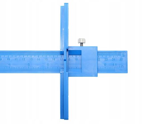 SZABLON STOLARSKI DO WYZNACZANIA OTWORÓW 25 CM na Arena.pl