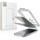 szkło prywatyzujące tech-protect quick set spy+ 2-pack na iphone 16 pro