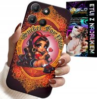 ETUI DO MOTOROLA MOTO G15 - SUCKER FOR YOU MODNE LALKA CASE + SZKŁO