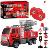 WOOPIE Zdalnie Sterowany Woz Strazacki Podnosni