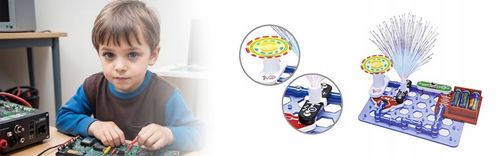 ZESTAW EDUKACYJNY MAŁY ELEKTRONIK EKSPERYMENTALNY ELEKTRYK NAUKA I ZABAWA na Arena.pl