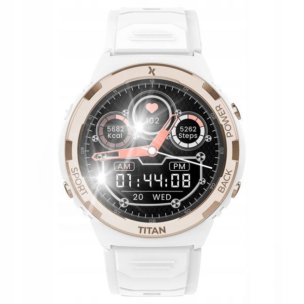 Smartwatch niktrade 206365989 biały zdjęcie 1