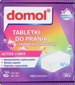 DOMOL TABLETKI DO PRANIA TKANIN KOLOROWYCH 30 SZT