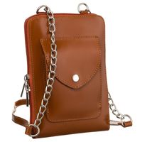 mini torebka damska ze skóry naturalnej