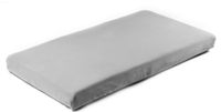 2 x Prześcieradło z gumką Sensillo Jersey GRAY szare 120x60cm