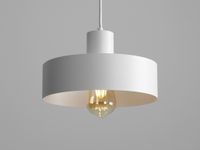 Lampa wisząca FAY 1 M – biały