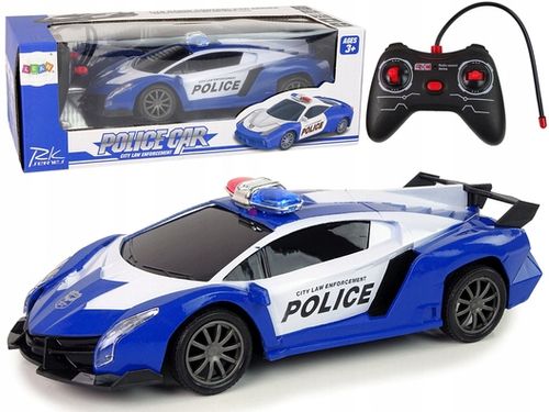 Auto Samochód Wyścigowe Policja R/C Policyjne Pilot na sterowanie rc na Arena.pl