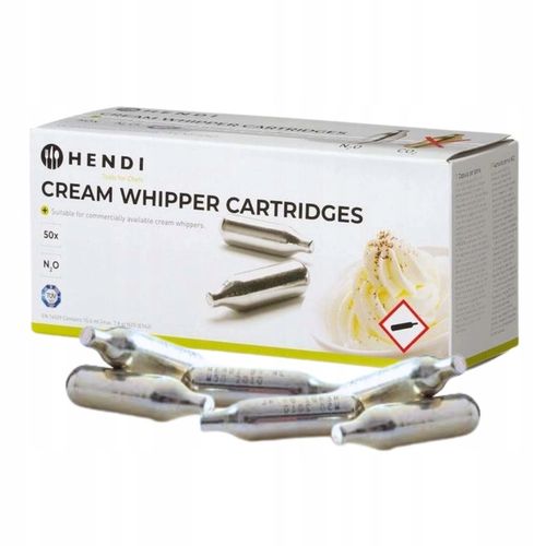 Naboje do syfonu bitej śmietany HENDI 50 szt. Do 500 ml Bitej Śmietany na Arena.pl
