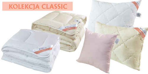 Poduszka regulowana 50x70cm CLASSIC COMFORT | Inter Widex  | Biała na Arena.pl