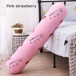 Pluszowa Cylindryczna Poduszka - WAŁEK Paski 65cm zdjęcie 8