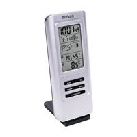 Stacja pogody zegar radiowy czujnik temperatury