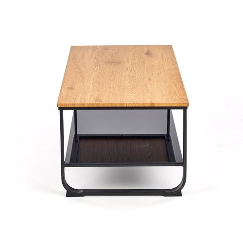 Stolik kawowy Gartas dąb złoty / czarny na Arena.pl