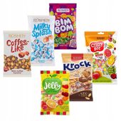 Roshen Cukierki Mix 6 smaków 1 kg x 6 sztuk