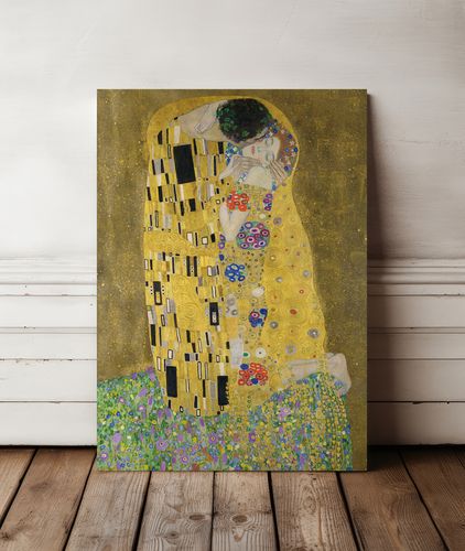 Obraz na płótnie gustav klimt kiss 50x70 cm na Arena.pl