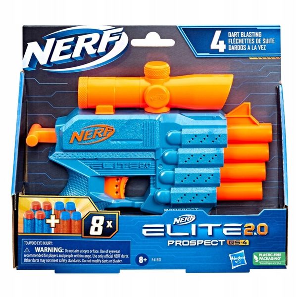HASBRO NERF ELITE 2.0 PROSPECT QS-4 F4190 zdjęcie 3