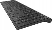 Bezprzewodowa klawiatura SLIM LOW akumulator METAL