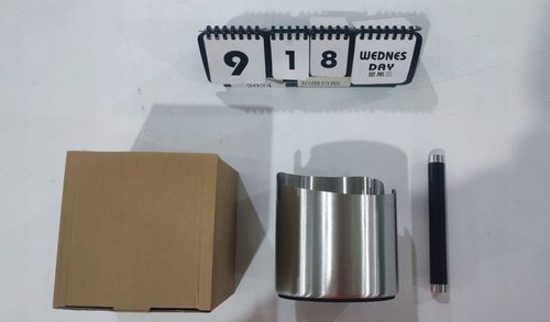 POJEMNIK DO ESPRESSO ZE METAL DRĄŻKIEM POJEMNIK NA FUSY DO SITKA, KNOCK BOX na Arena.pl