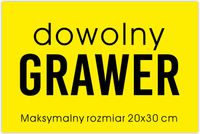 Grawerowana tabliczka GRAWER z dowolnym tekstem