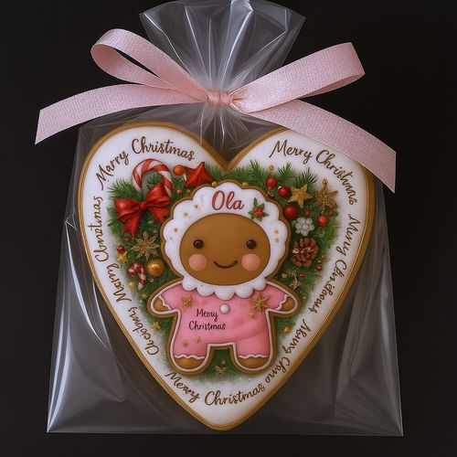 CIASTKO LUKROWANE MAMIK FAMILY OLA SERCE ROZ.L RĘCZNIE ROBIONE na Arena.pl