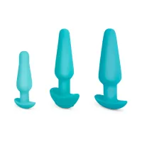 b-vibe anal training & education set blue - kompletny zestaw edukacyjny
