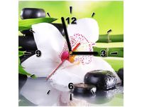 30X30CM ZEGAR KAMIENIE SPA STORCZYK OBRAZ DREWNO