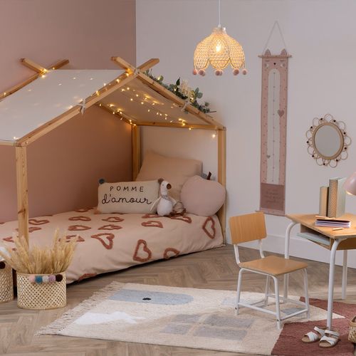 Lampa wisząca dziecięca bambusowa na Arena.pl