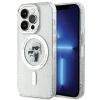 karl lagerfeld klhmp15lhgkcnot iphone 15 pro 6.1 transparent hardcase