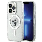 karl lagerfeld klhmp15lhgkcnot iphone 15 pro 6.1 transparent hardcase