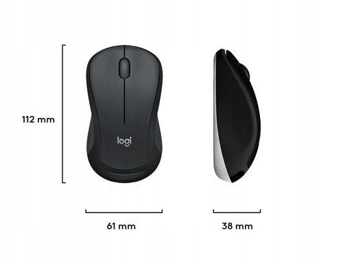 Zestaw Logitech MK540 Bezprzewodowy Klawiatura i Mysz QWERTY czarny na Arena.pl