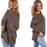 M295 bawełniana BLUZKA NARZUTKA OVERSIZE