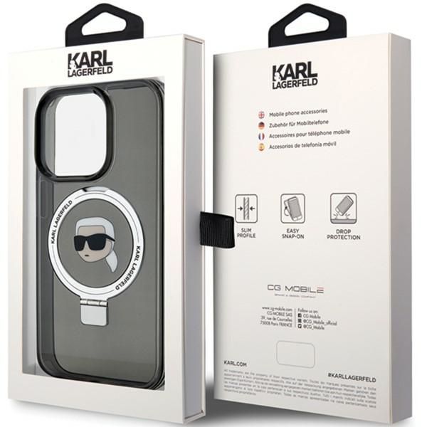 Etui Karl Lagerfeld do iPhone 15 Pro Max, Czarny, MagSafe zdjęcie 8
