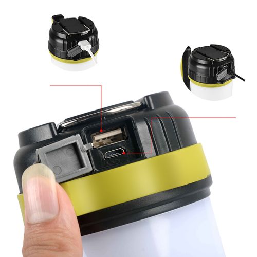 LATARKA AKUMULATOROWA SZPERACZ LED POWERBANK USB na Arena.pl