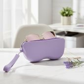 Sylikonowe etui na okulary z poręcznym uchwytem ET-139C fioletowe