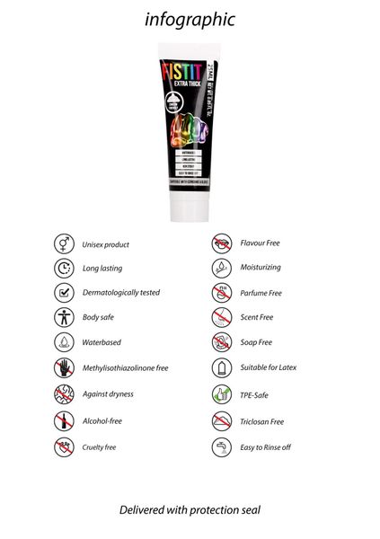 Extra Thick Lubricant - Rainbow - 0.8 Fl Oz / 25 Ml zdjęcie 7