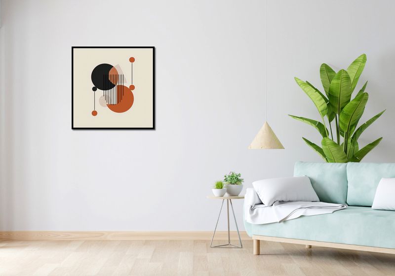 Plakat 70x70cm Dynamika i Kształt zdjęcie 4