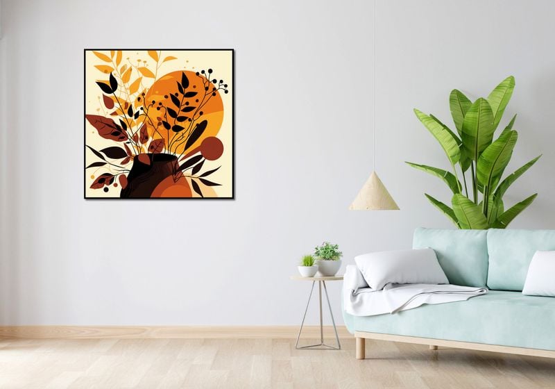 Plakat 90x90cm Bukiet Owoców zdjęcie 4