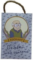 tabliczka / obraz do zawieszenia 20x30  kochany dziadku
