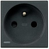 AXOLUTE - Gniazdo 2P+Z 16A ANTRACYT Bticino HS4142