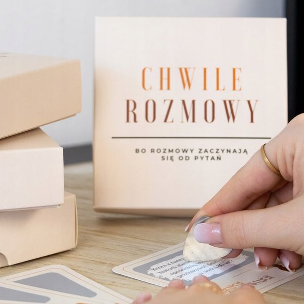 Chwile Rozmowy - Karty zdrapki z pytaniami dla Par, Zdrap Chwile Walentynki zdjęcie 5