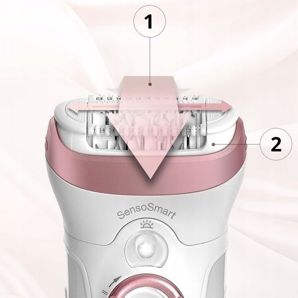 DEPILATOR BRAUN Silk-epil 9 DELUXE FACE PACK Wet&Dry+ GOLARKA + DODATKI 4w1 zdjęcie 9