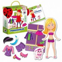 gra magnetyczna fashionistas dla dzieci roter kafer rk2110-01