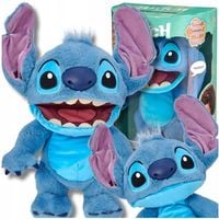 STITCH DISNEY MASKOTKA STITCH INTERAKTYWNA PRZYTULANKA PACYNKA MAŁA MINI